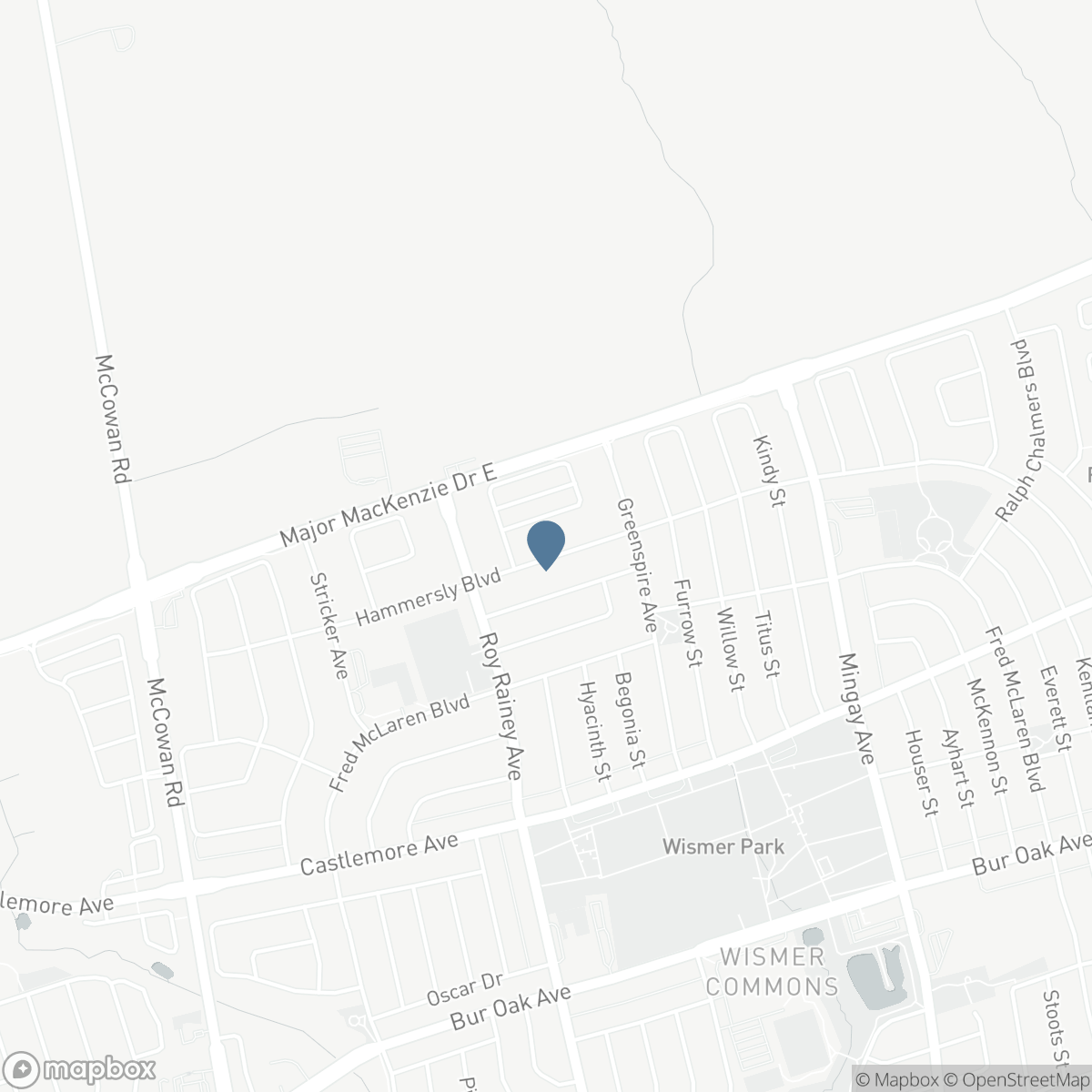 719 HAMMERSLY BOULEVARD, Markham, Ontario L6E 0R9